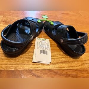 CROCS Classic Sandals, Navy blue, Size Toddler 10 (NWT)